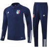 Italien Quarter Zip Navy Version Sweatshirts Anzüge Suit 2023-24 Für Herren